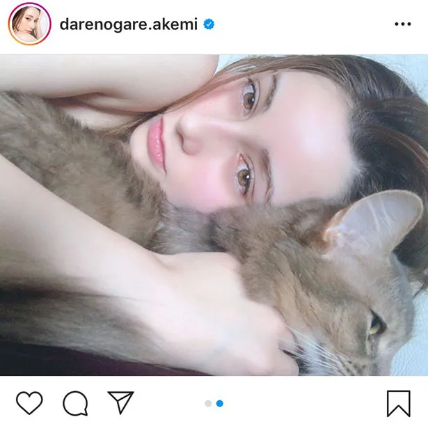 ※ダレノガレ明美公式Instagram(darenogare.akemi)のスクリーンショット