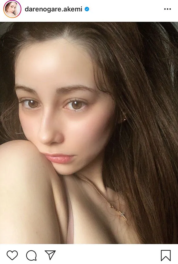 ※ダレノガレ明美公式Instagram(darenogare.akemi)のスクリーンショット