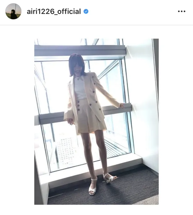 画像 松井愛莉 ショーパンからのぞく 美脚 に大反響 何着ても似合うな 全部可愛い 2 12 Webザテレビジョン