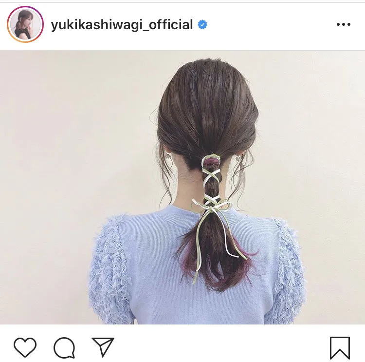 ※画像は柏木由紀(yukikashiwagi_official)公式Instagramのスクリーンショット