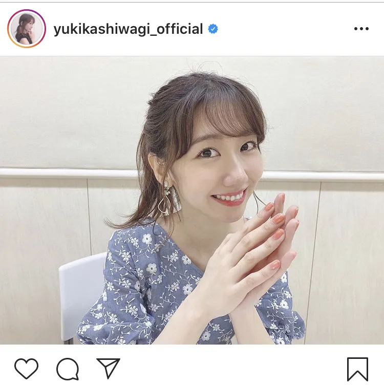※画像は柏木由紀(yukikashiwagi_official)公式Instagramのスクリーンショット