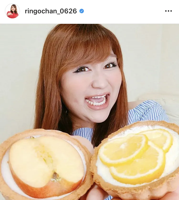 ※りんごちゃん公式Instagram(ringochan_0626)のスクリーンショット