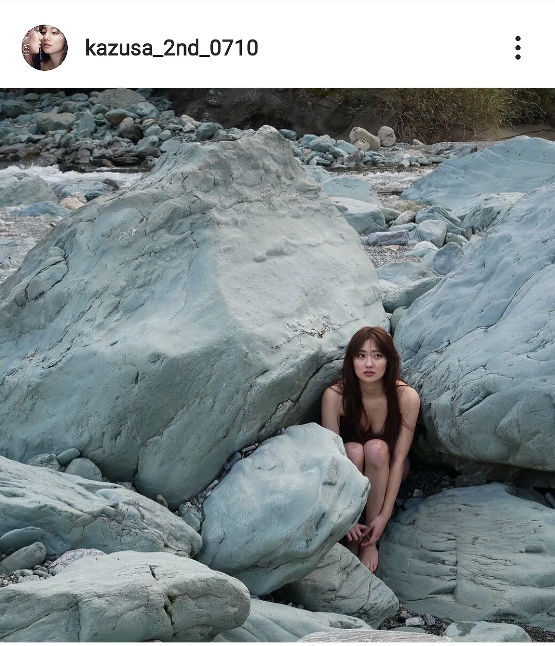 ※画像は奥山かずさ 2nd写真集『AIKAGI』【公式】(kazusa_2nd_0710)公式Instagramのスクリーンショット