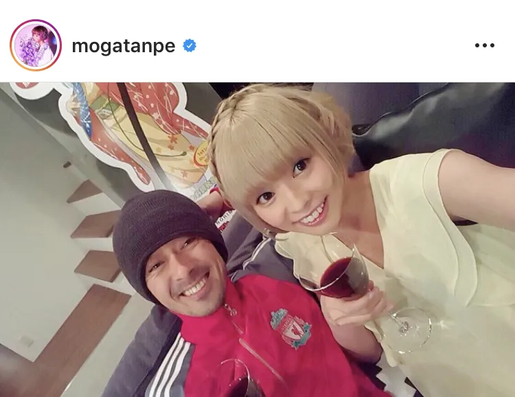 ※最上もが公式Instagram(mogatanpe)のスクリーンショット