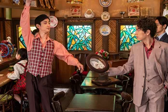 <エール>山崎育三郎、ミュージカル界の盟友・古川雄大と火花を散らす!共演シーンは「アドリブを交えながら…」