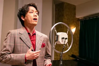 <エール>ついにオーディション当日! “プリンス”久志(山崎育三郎)と“スター”御手洗(古川雄大)が美声を響かせる