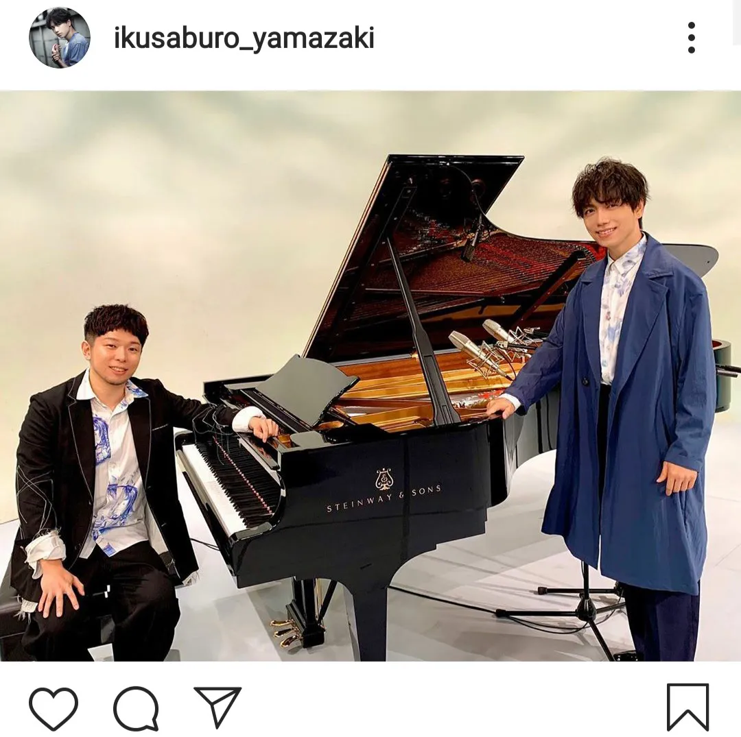 ※画像は山崎育三郎公式Instagram（ikusaburo_yamazaki_official）のスクリーンショット