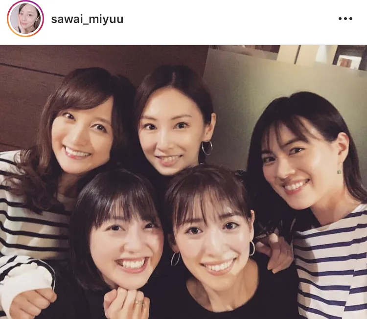 ※画像は沢井美優(sawai_miyuu)公式Instagramのスクリーンショット