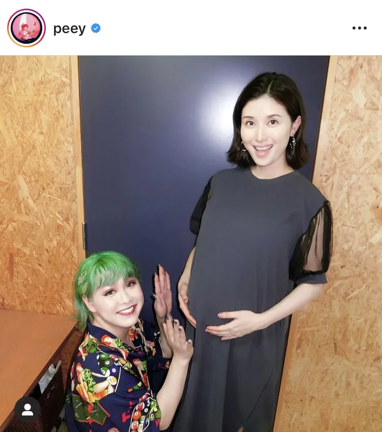 ※ぺえ公式Instagram(peey)のスクリーンショット