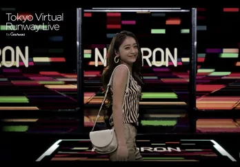 みちょぱが親友・藤田ニコルのブランドステージで大人っぽいウオーキング<TVRL>