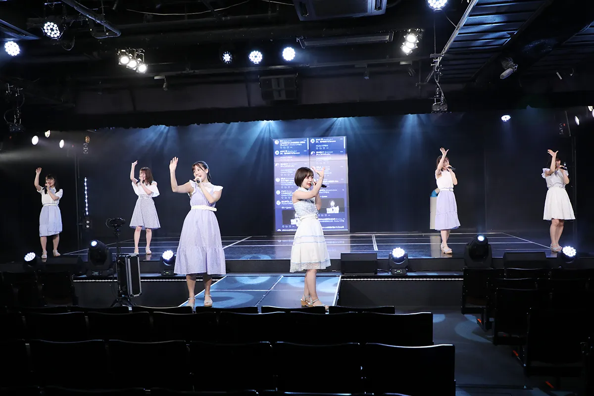 6人体制で行われたSKE48 チームKII「最終ベルが鳴る」公演