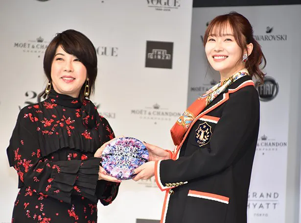 2019年には「VOGUE WOMEN OF THE YEAR」を受賞