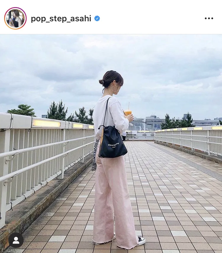 ※朝日奈央オフィシャルInstagram(pop_step_asahi)のスクリーンショット