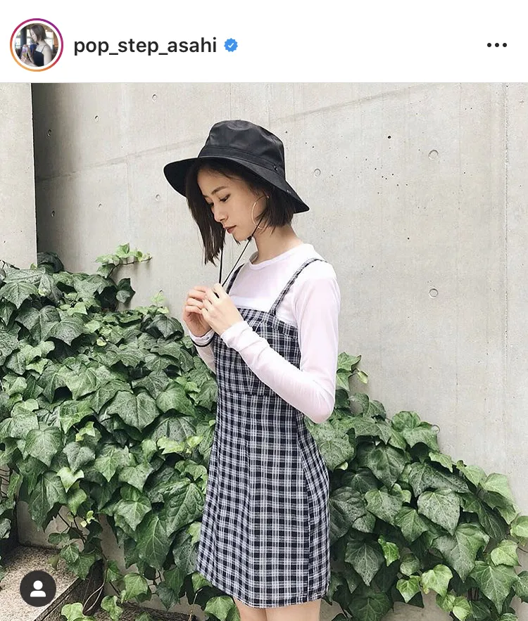 ※朝日奈央オフィシャルInstagram(pop_step_asahi)のスクリーンショット