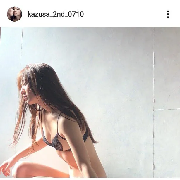 ※画像は奥山かずさ 2nd写真集『AIKAGI』【公式】(kazusa_2nd_0710)公式Instagramのスクリーンショット