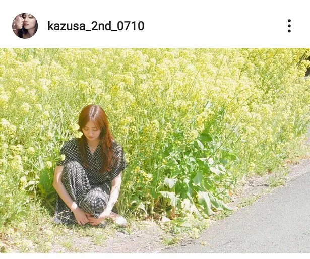 ※画像は奥山かずさ 2nd写真集『AIKAGI』【公式】(kazusa_2nd_0710)公式Instagramのスクリーンショット