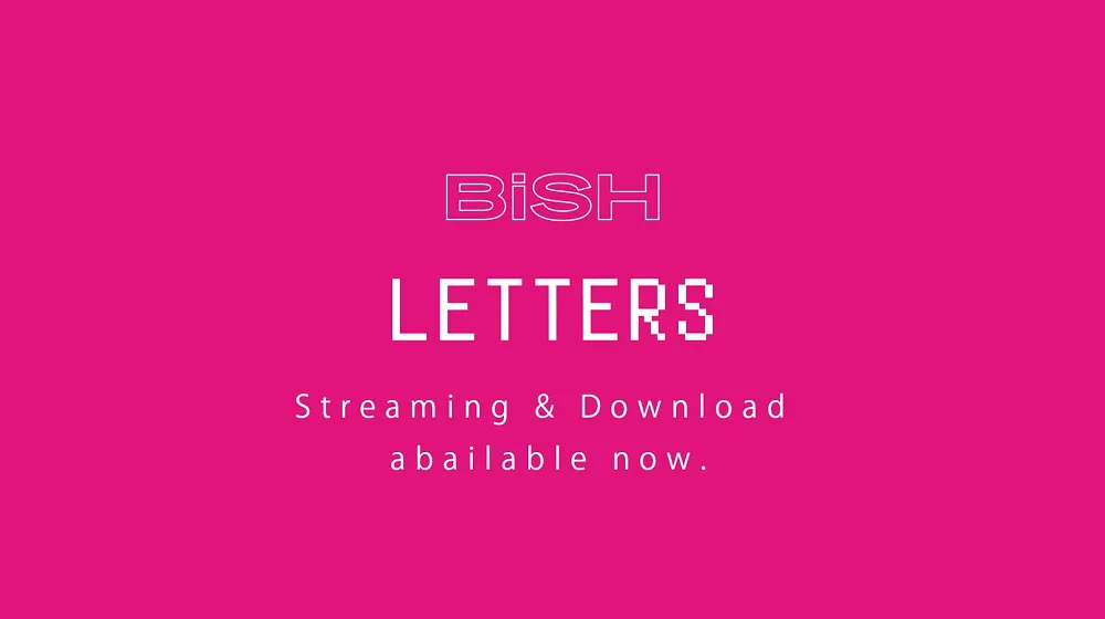 BiSHが公開したリード曲「LETTERS」の試聴動画の1シーン