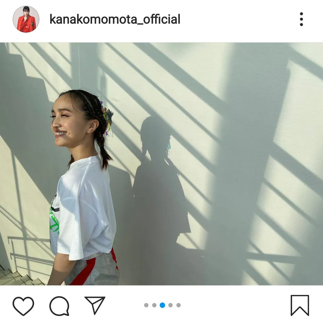 ※画像は百田夏菜子(kanakomomota_official)公式Instagramより