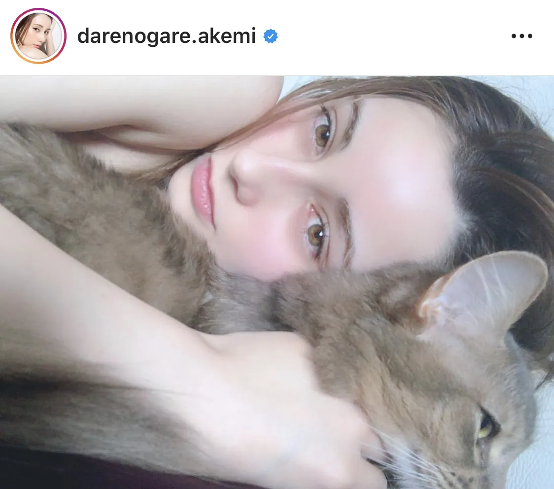 ※ダレノガレ明美公式Instagram(darenogare.akemi)のスクリーンショット