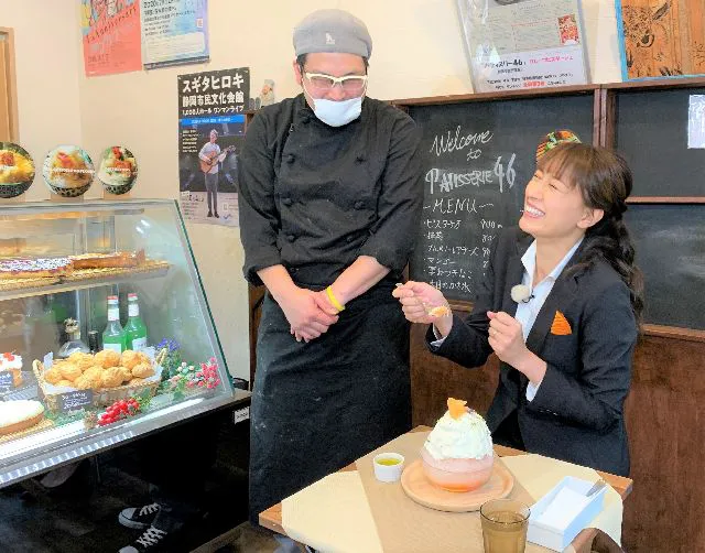 夏に食べたいスイーツを浅尾美和と平畠啓史が紹介