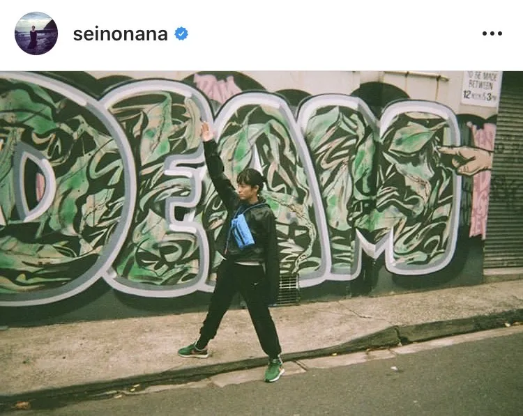 清野菜名公式Instagram(seinonana)より