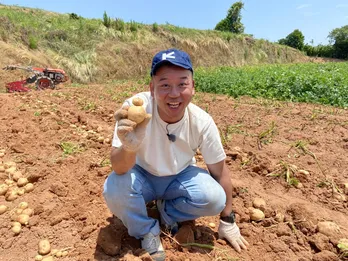 新企画！アポ“あり”日帰りキャンプ旅でじゃがいも収穫＆料理を披露<西村キャンプ場>