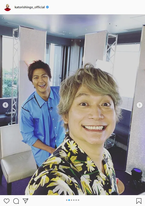 ※画像は香取慎吾(katorishingo_official)公式Instagramより