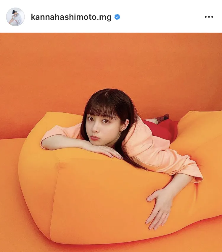 ※橋本環奈マネジャー公式Instagram(kannahashimoto.mg)のスクリーンショット