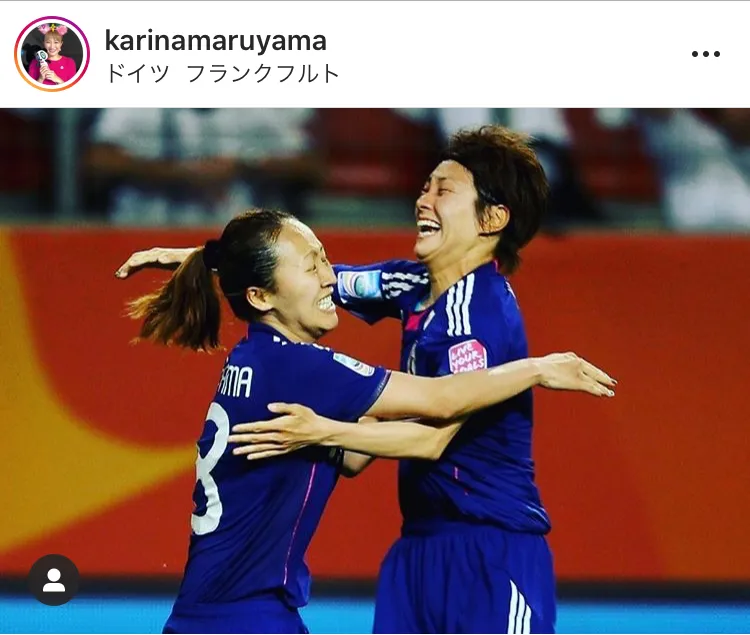 「FIFA女子ワールドカップドイツ2011」準々決勝ドイツ戦で、劇的ゴールを決めた丸山桂里奈