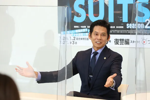 織田裕二 中島裕翔 撮影再開後の現場について チームワークは変わっていない Suits スーツ2 3 3 芸能ニュースならザテレビジョン