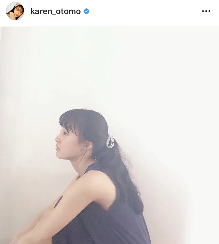 ※大友花恋オフィシャルInstagram(karen_otomo)のスクリーンショット