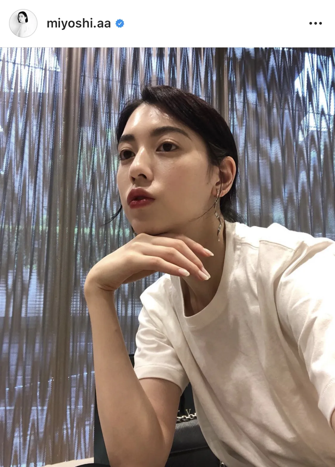 ※三吉彩花公式Instagram(miyoshi.aa)より