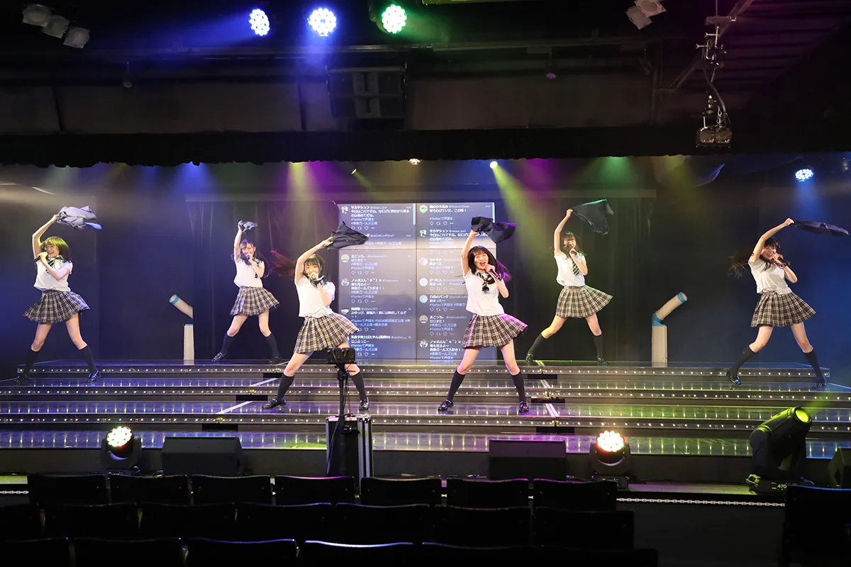 SKE48研究生による配信限定の「青春ガールズ」公演が行われた