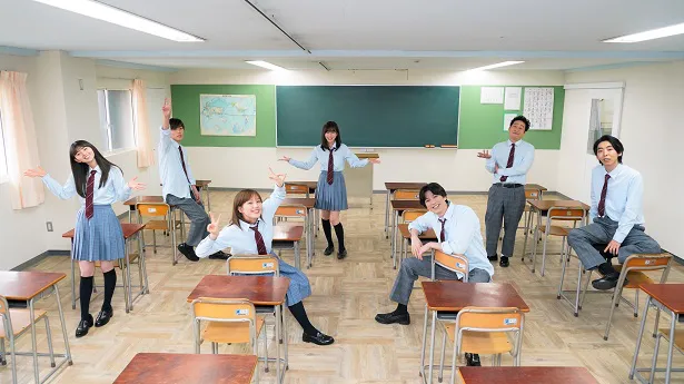 7月26日(日)放送のスペシャルドラマ「リモートで殺される」出演者たちの高校時代のビジュアルが公開
