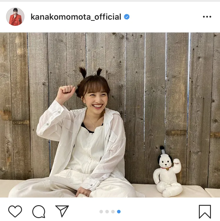 ※画像は百田夏菜子(kanakomomota_official)公式Instagramのスクリーンショット