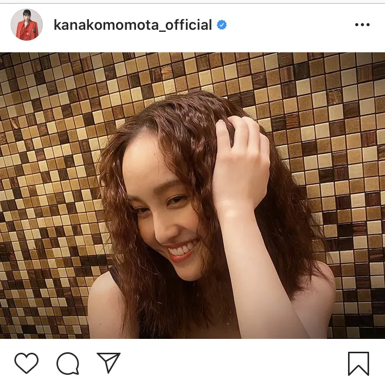 ※画像は百田夏菜子(kanakomomota_official)公式Instagramのスクリーンショット