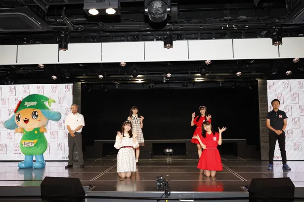 NGT48発表会の様子