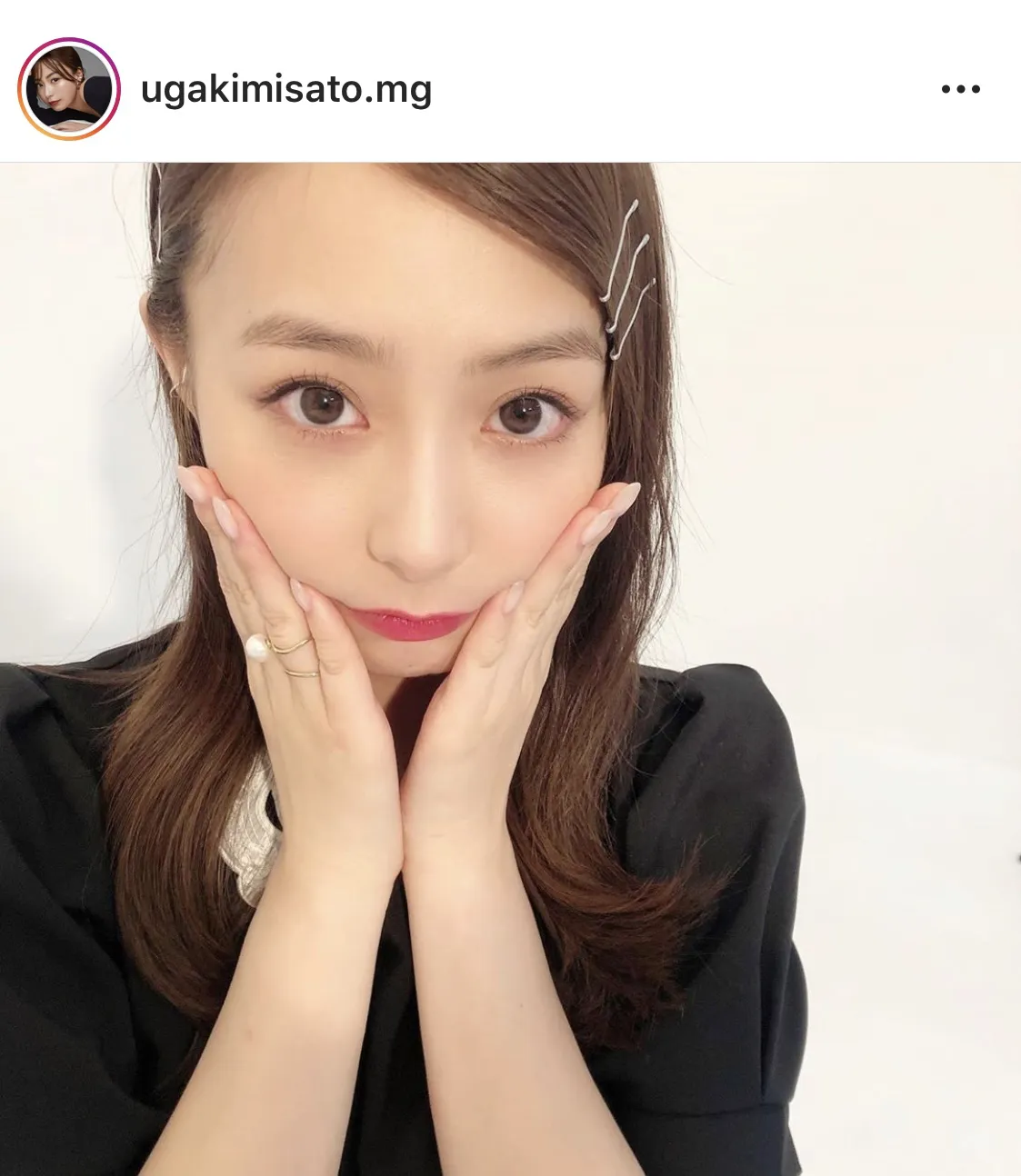 ※宇垣美里マネジャーInstagram(ugakimisato.mg)のスクリーンショット