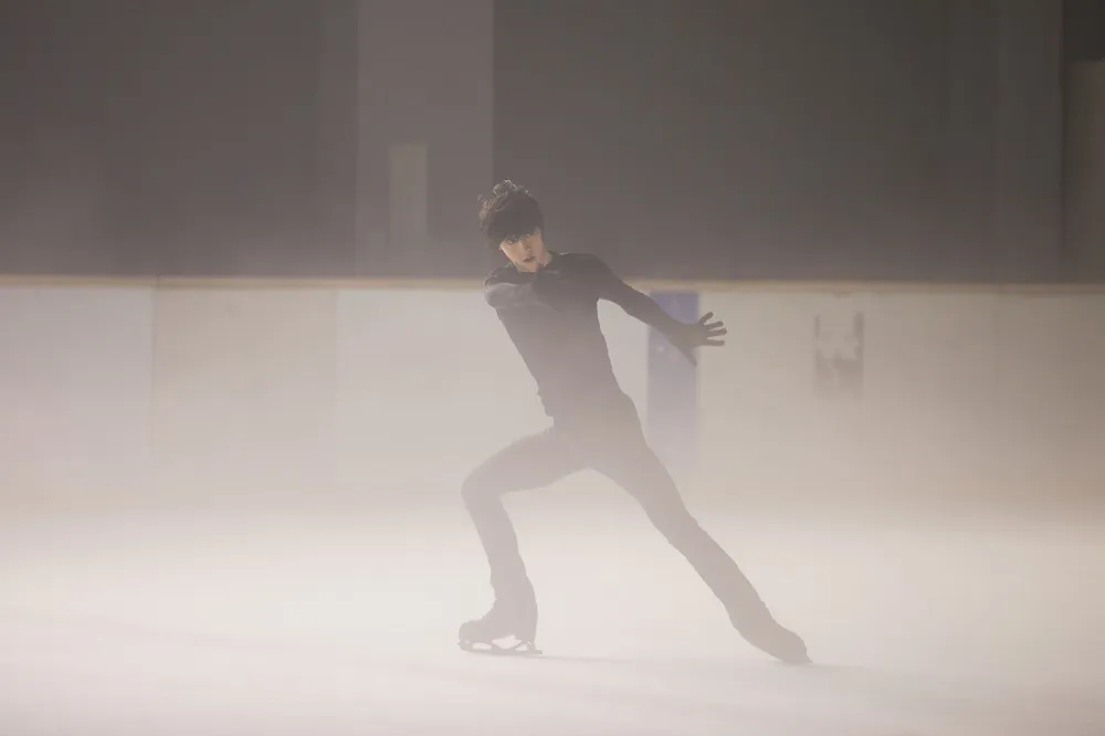 【羽生結弦メイキング画像】ロッテ新CM「GUM FOR THE GAME」編より