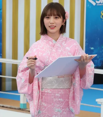 <乃木坂46>与田祐希「服を着替えるのが面倒くさくて…」浴衣のまま旅館から現場へ