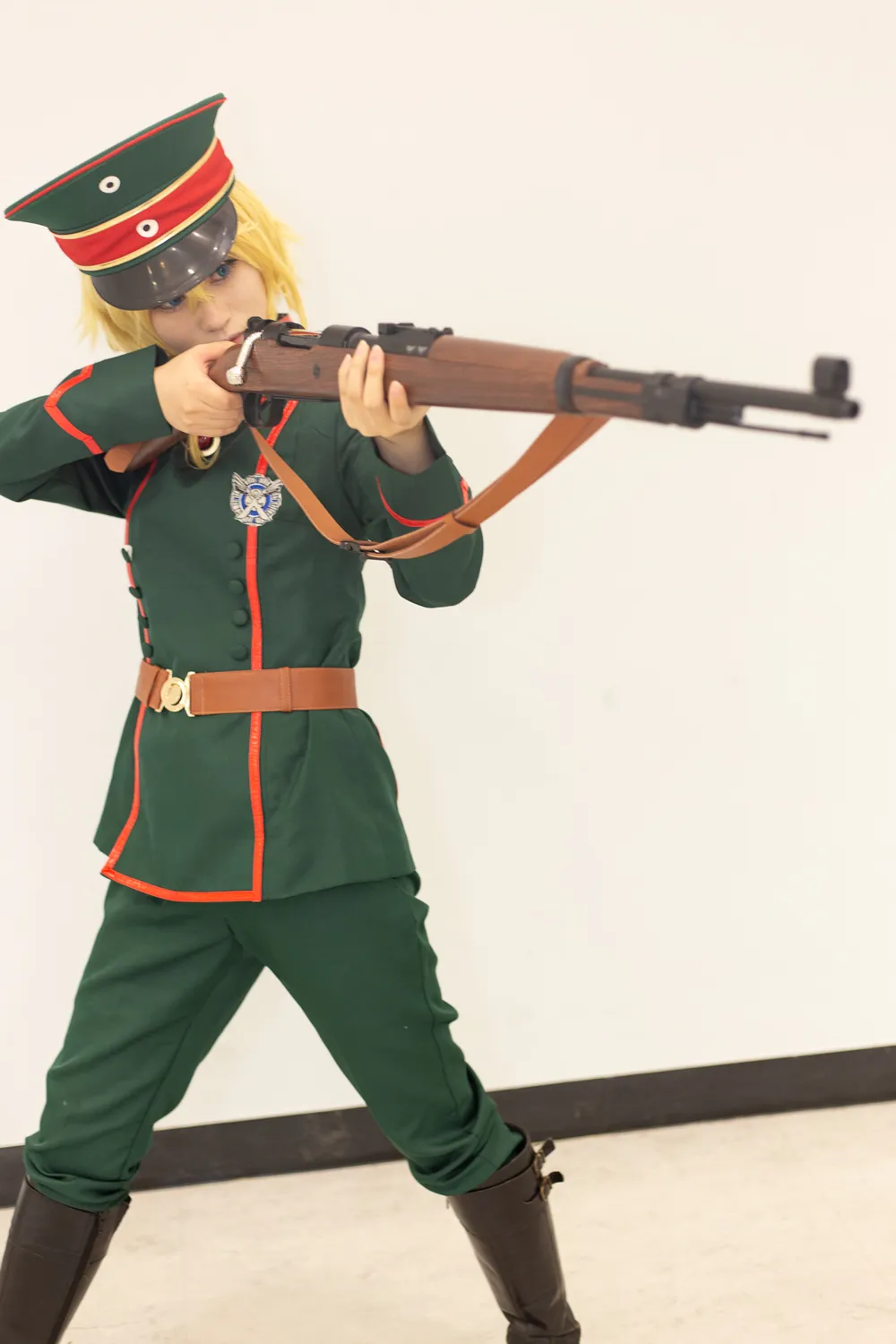 「幼女戦記」ターニャのコスプレで参加した“ぴにゃ”さん