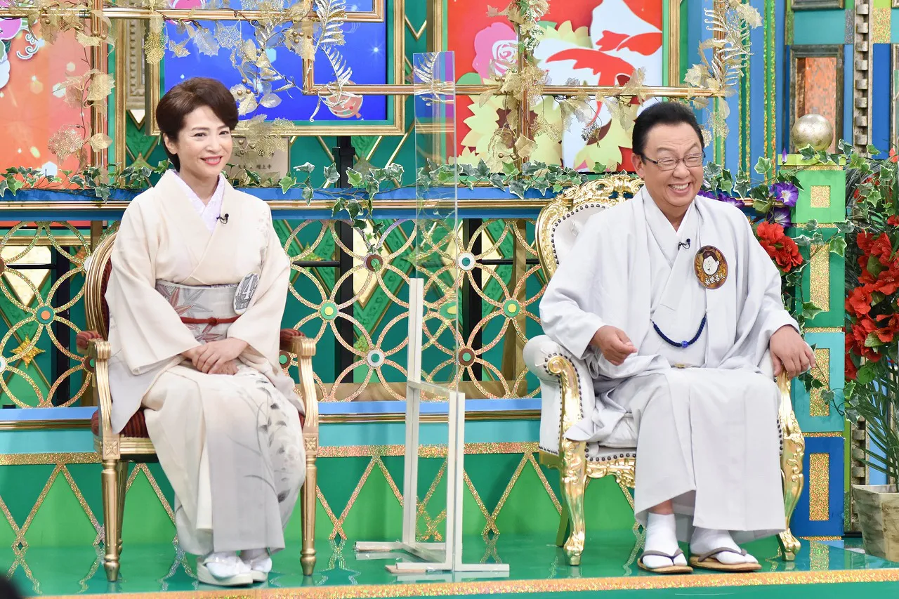 (左から)中田喜子、梅沢富美男