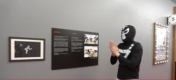 まさかの快挙! 江頭2:50 渾身のアート作品“バンク尻ー”が『バンクシー展』に期間限定で登場