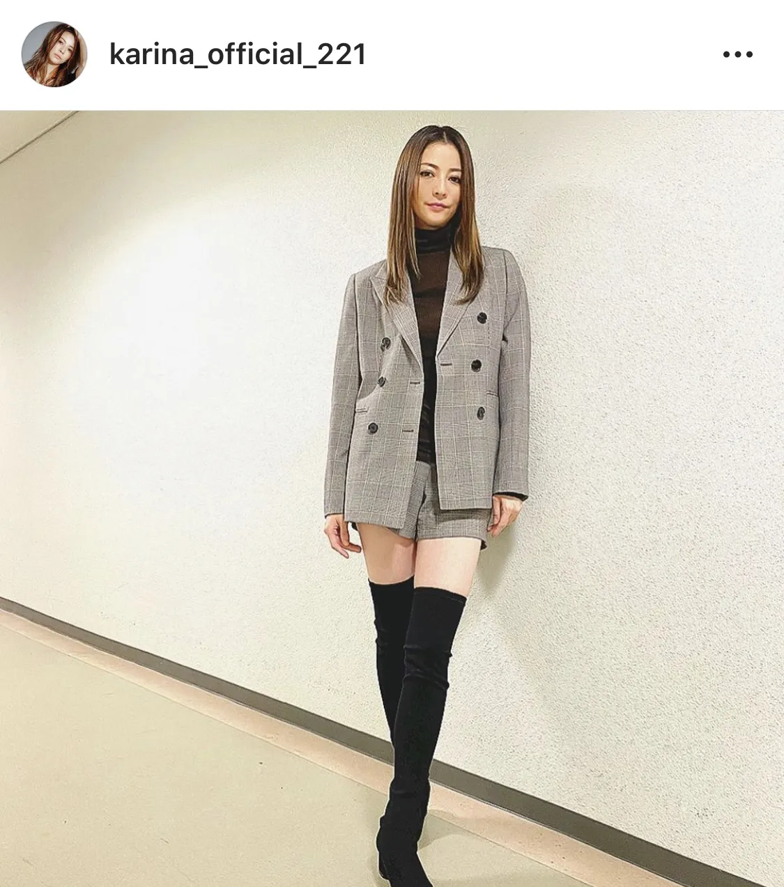 ※画像は香里奈(karina_official_221)公式Instagramのスクリーンショット