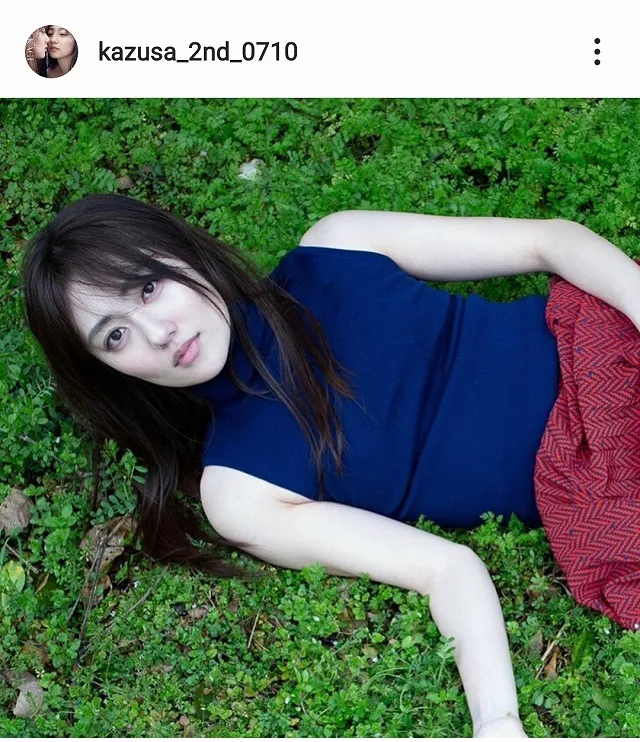 ※画像は奥山かずさ 2nd写真集『AIKAGI』【公式】(kazusa_2nd_0710)公式Instagramのスクリーンショット