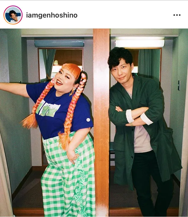 ※星野源公式Instagram(iamgenhoshino)より