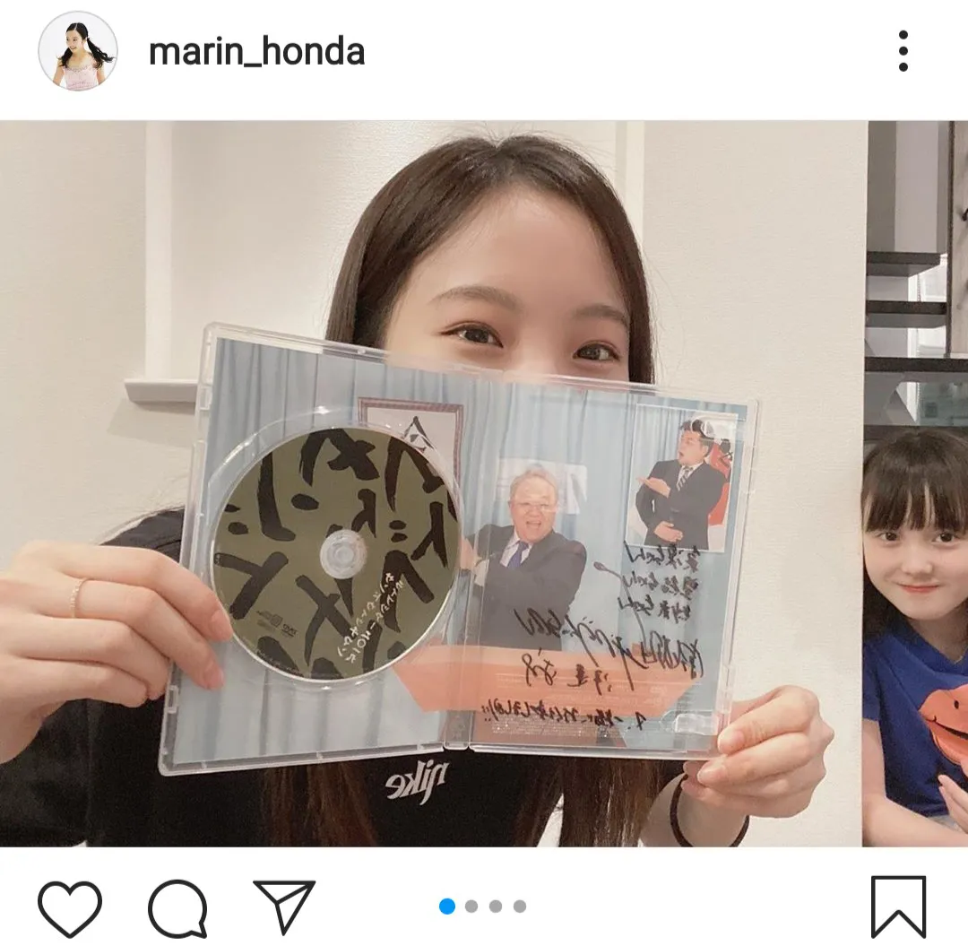 ※画像は本田真凜(marin_honda)公式Instagramのスクリーンショット