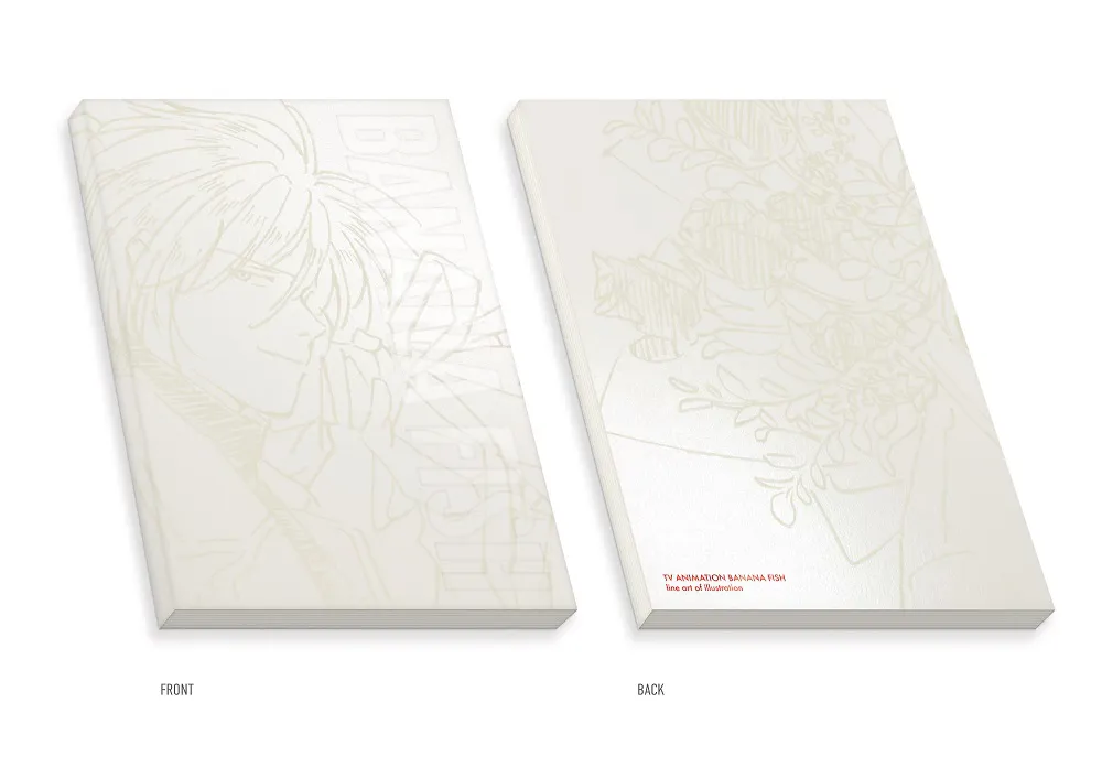 「BANANA FISH」ART BOOKの表紙デザイン