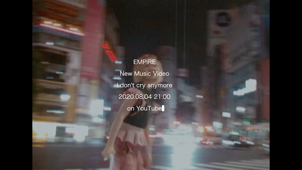 【写真を見る】EMPiREが、MAYU EMPiRE作詞「I don't cry anymore」のティザー映像第1弾を公開