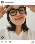※筧美和子オフィシャルInstagram(miwakokakei)のスクリーンショット